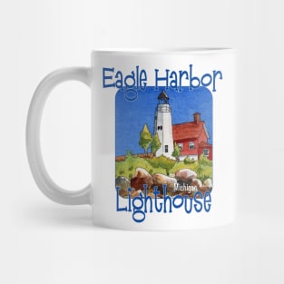 Eagle Harbor Lighthouse, Michigan Mug